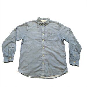 Grayers Clothing Denim lined long sleeved shirt size XL 100% Cotton